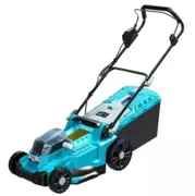 Plæneklipper batteri DEDRA DED7197V - 43 cm, 36 V, blå fra Boligcenter.dk