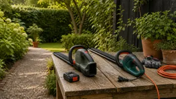 Hækkeklipper batteri eller ledning