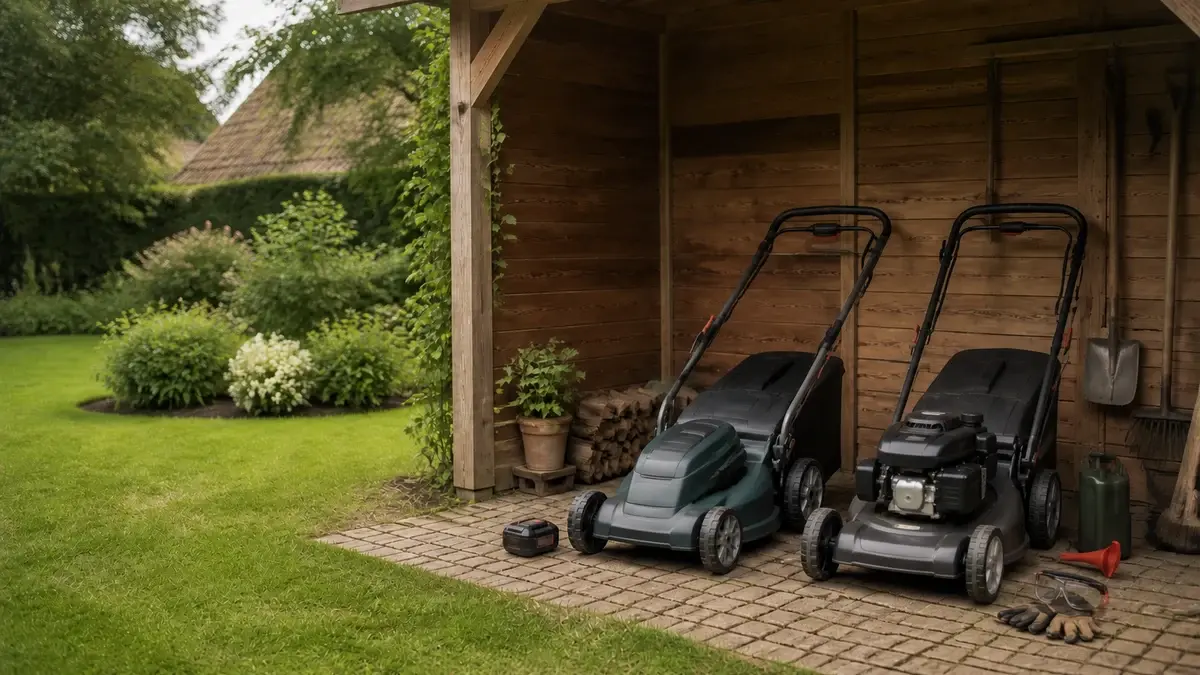 Batteriplæneklipper eller benzin
