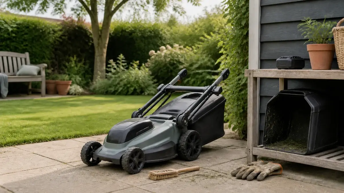 Plæneklipper på batteri
