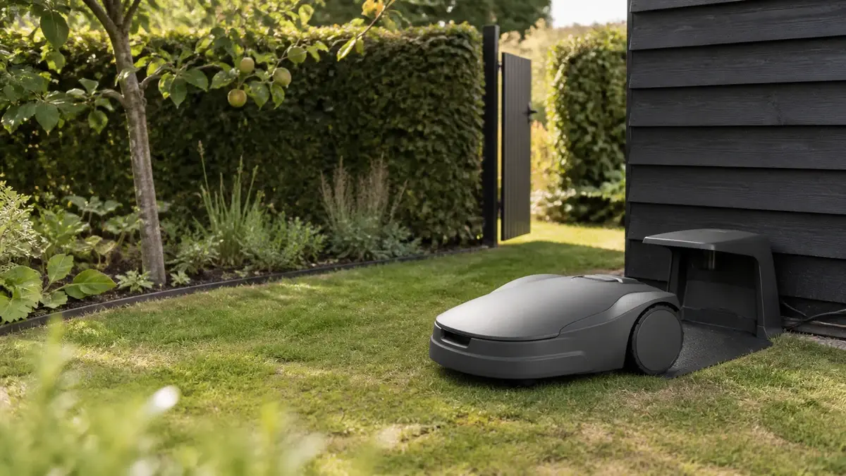 Robotplæneklipper til dansk have