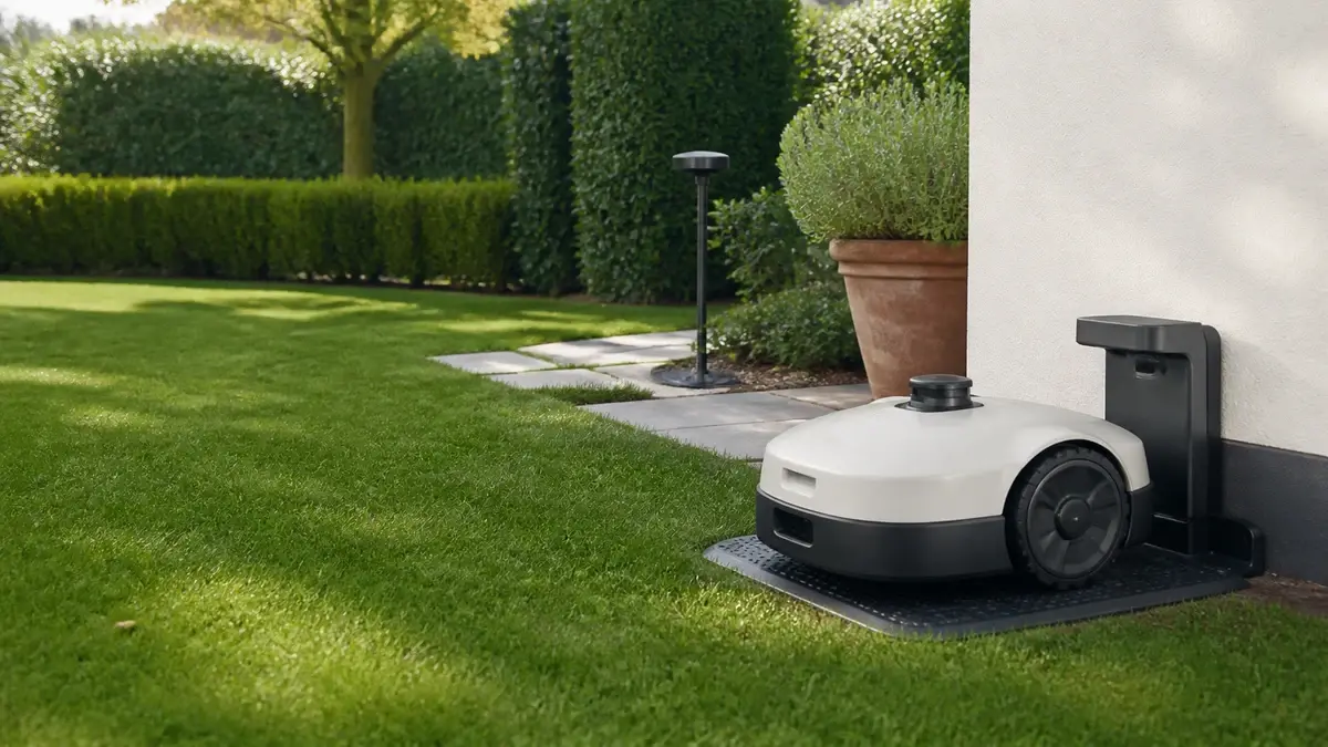 Robotplæneklipper uden kanttråd