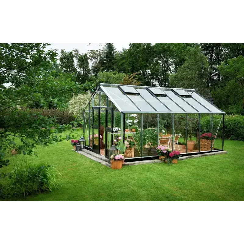 Juliana Gartner 18,8 m² alu m/ 10 mm polycarbonat produktbilde