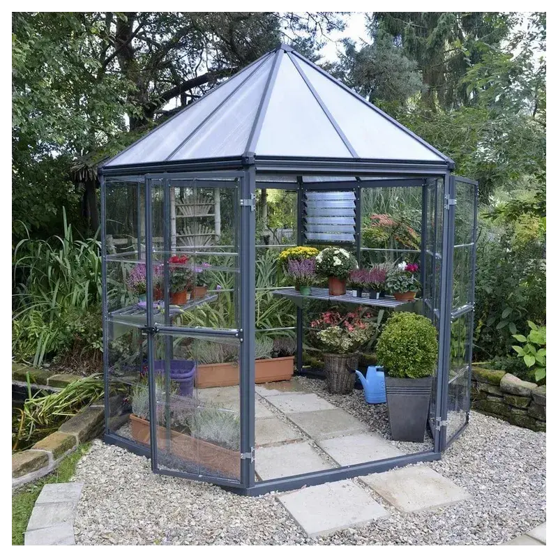 Palram Canopia Oasis Hexagonalt Drivhus produktbilde