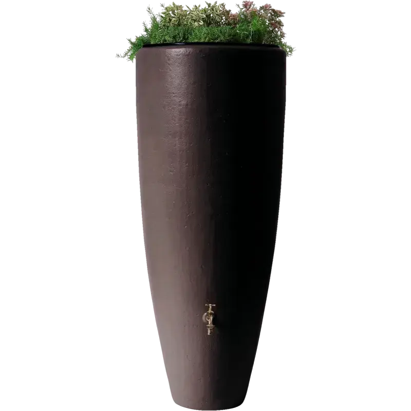 Trolla Regnvandstønde m/hane, 300L - 326109 (Mocca) produktbilde