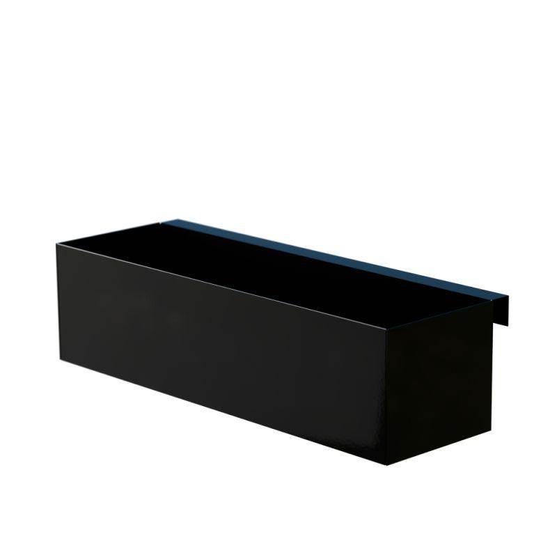 Wimex Altankasse sort pulverlak 210x160x600 mm fra Homeshop